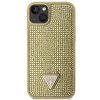 Guess GUHCP14SHDGTPD iPhone 14 / 15 / 13 6.1 złoty/gold hardcase Rhinestone Triangle